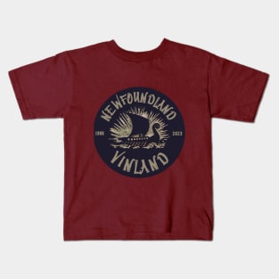 NEWFOUNDLAND T-Shirt VIKING VINLAND HOLIDAY T-SHIRT 1000 2023 Kids T-Shirt